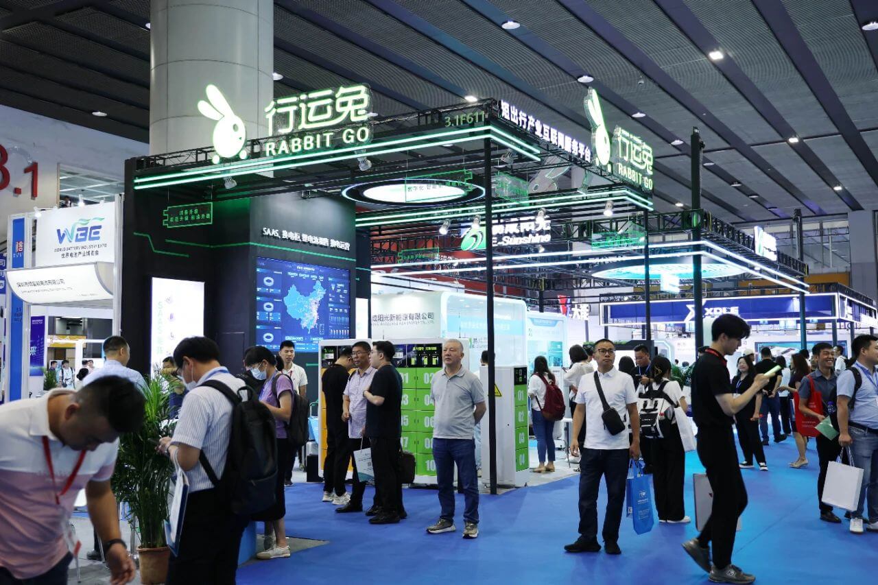 赋能产业升级，行运兔惊艳WBE2023世界电池产业博览会